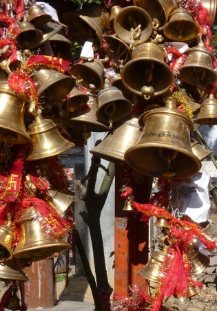 Bell temple, Chitai, Uttarakhand, India, 2012