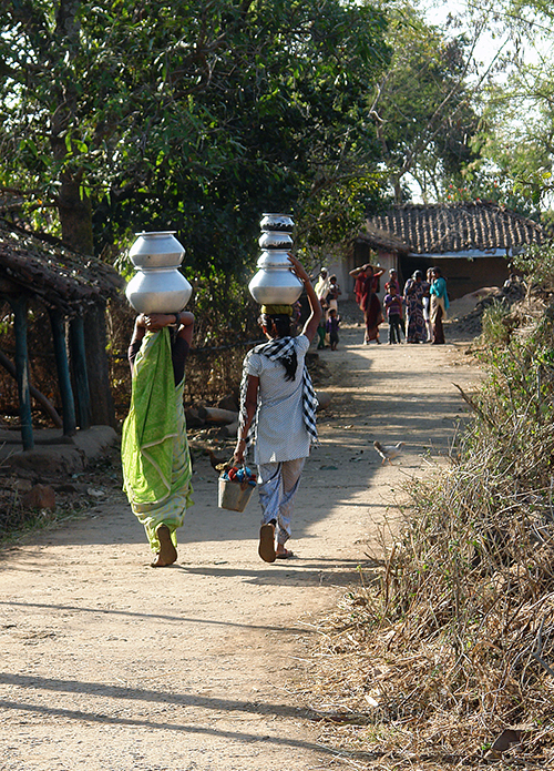 Sanpuri village, Dindori, Madhya Pradesh, India 2014