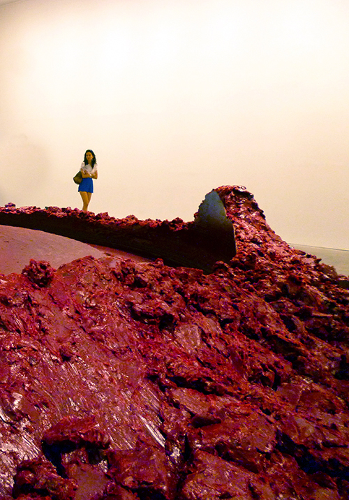 DSC00263(c) Sydney Museum of Contemporary Art - My Red Homeland 2003, Anish Kapoor blogcolumn