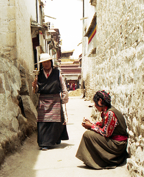 Barkhor, Lhasa, Tibet 1996