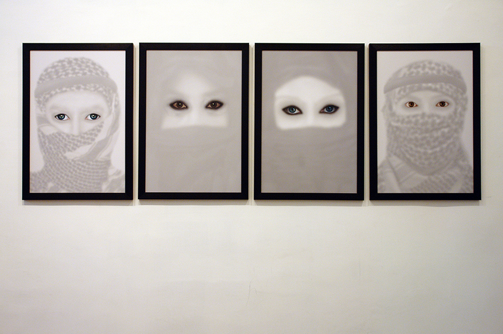 Witness from Baghdad-4, Halim Al Karim, born in 1963, Baghdad, Iraq - Darat-Al-Funon Gallery, Amman 2010 - blog size