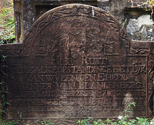 Dutch cemetery, Fort Kochi, Kerala, India 2014