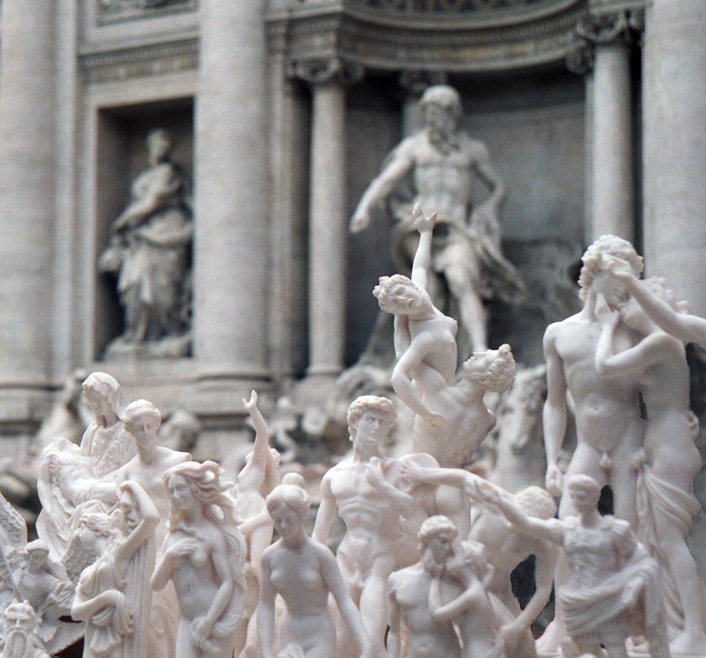 Trevi Fountain, Rome, Italy 1998